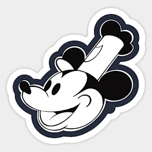 Steamboat willie Sticker